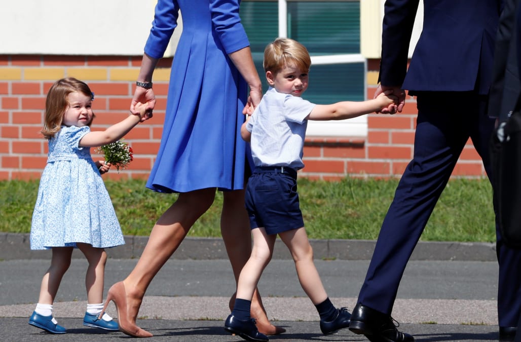 Kate Middleton says Prince George and Princess Charlotte like to make ...