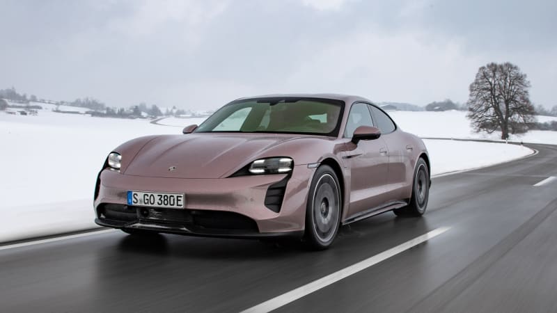 photo of 2021 Porsche Taycan base model gets its official EPA ratings image