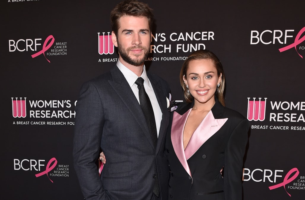 Miley Cyrus steps out in a Tom Ford power suit for a good cause