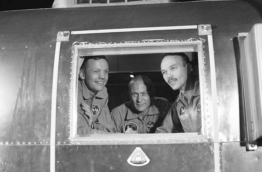 Apollo 11 astronaut returns to launch pad 50 years later