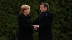 Macron célèbre la paix à Rethondes, Le Pen la victoire à