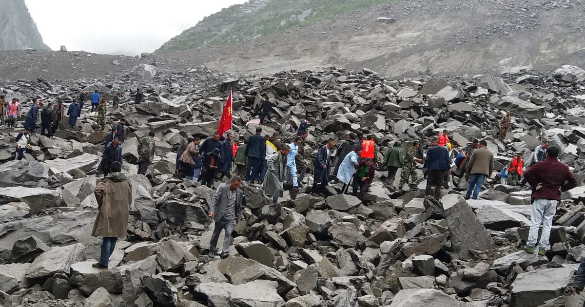 Massive Landslide In Southwest China Kills More Than 120