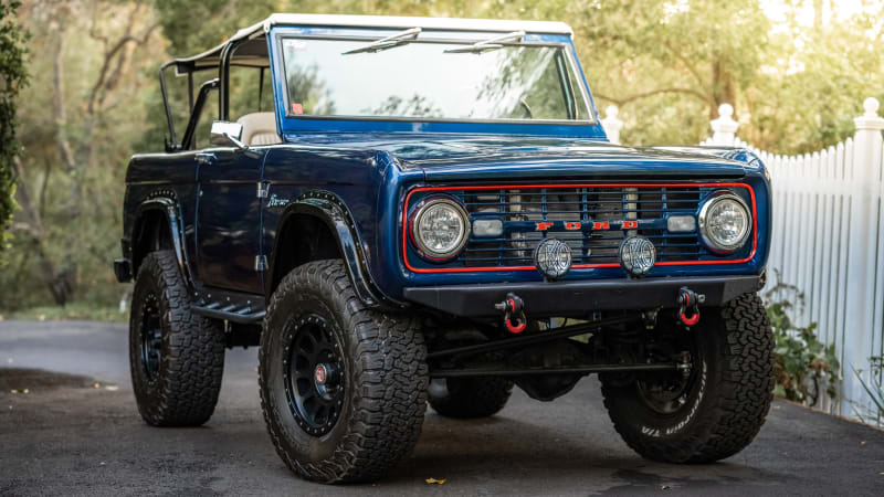 Jenson Button’s 1970 Ford Bronco up for auction