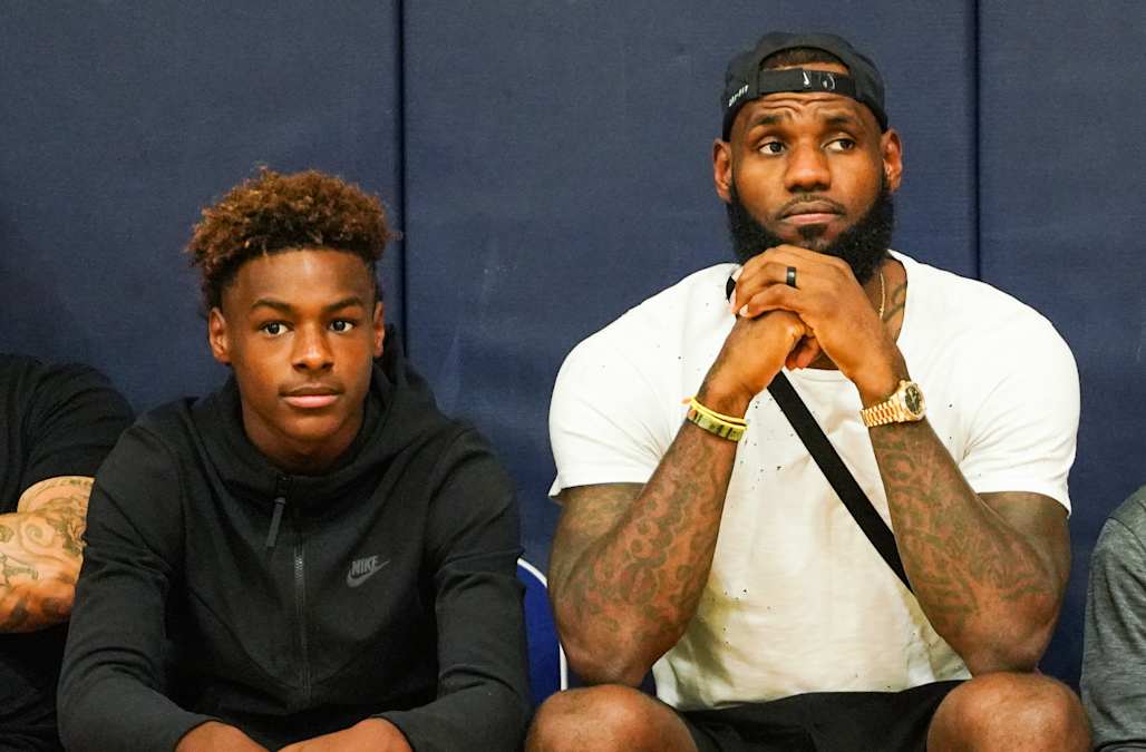 Lebron James Jr Bryce Maximus James