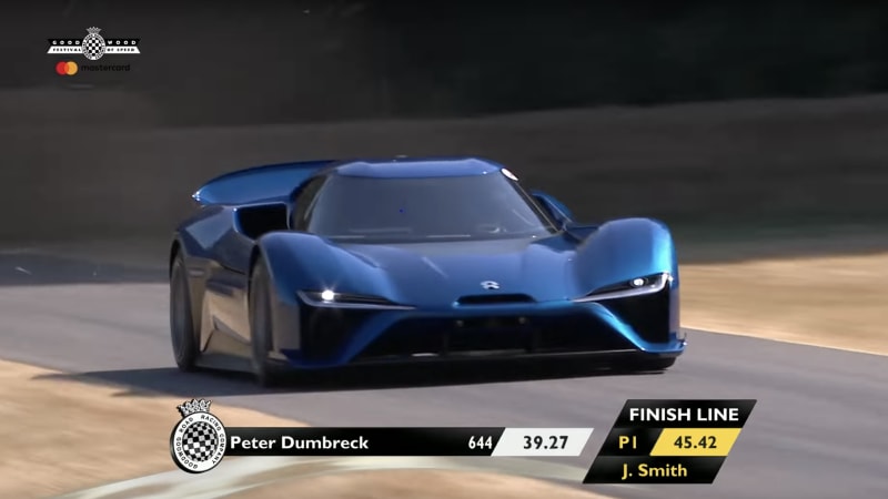 photo of Nio EP9 EV sets its own Goodwood record image