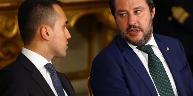 Risultati immagini per Ancora scintille Salvini-M5s