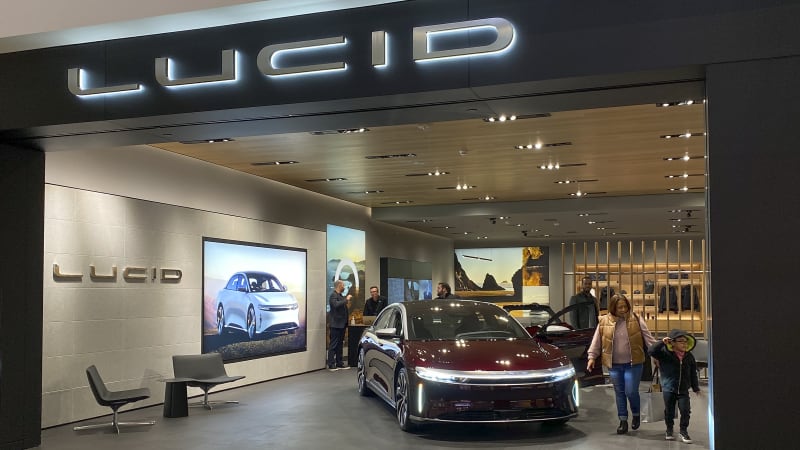 Lucid sees 2023 EV production far below forecasts, shares drop 11%