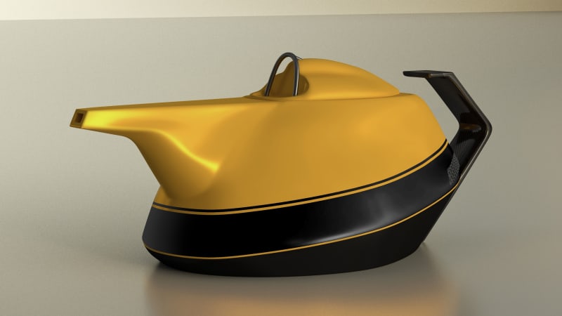 Renault's awful first turbo F1 car inspired this actual teapot - Autoblog - Autoblog (blog)