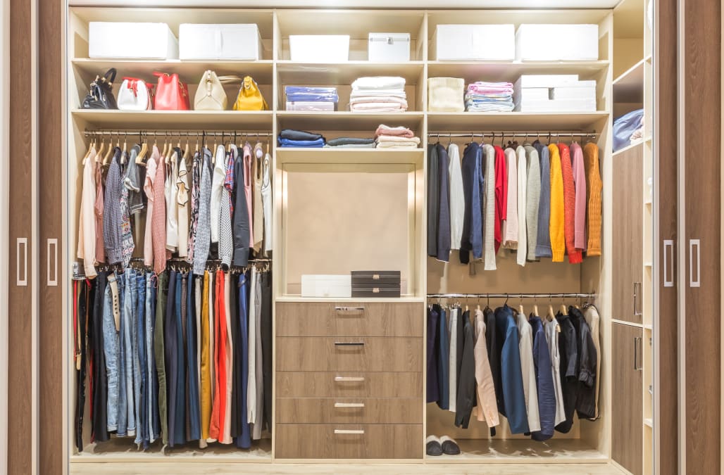 This wardrobe hack will free up tons of space in your closet