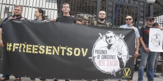 En grÃ¨ve de la faim depuis mai, Oleg Sentsov est prÃªt Ã  sacrifier sa vie pour protester contre l'impÃ©rialisme de Poutine.