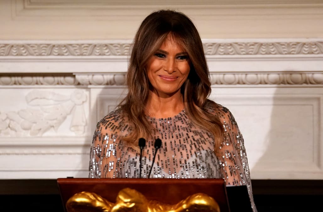 First Lady Melania Trump Threatens Lawsuit Over Image On Billboards