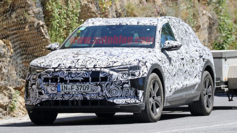 photo of Audi's electric E-Tron Quattro spied for first time in testing image