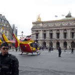 Les images inhabituelles des hélicoptères en plein Paris après l'explosion rue de