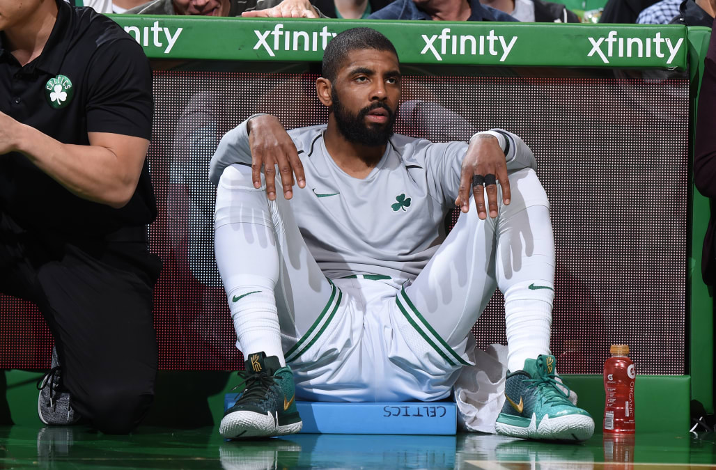 Report Celtics All Star Kyrie Irving Out For Season - 