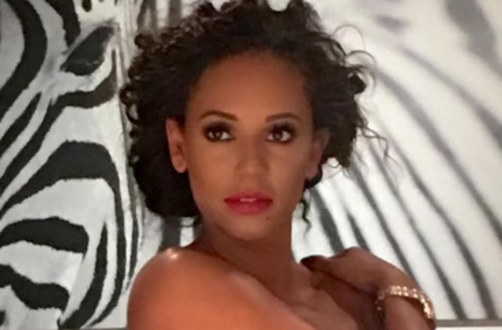 Mel B goes completely nude to promote inspirational message ...