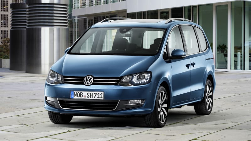 Volkswagen reveals updated Sharan minivan for Europe - Autoblog
