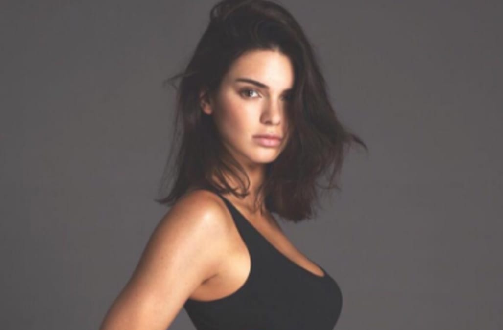 Kendall Jenner rocks seriously high-cut black swimsuit in 'unpublished ...