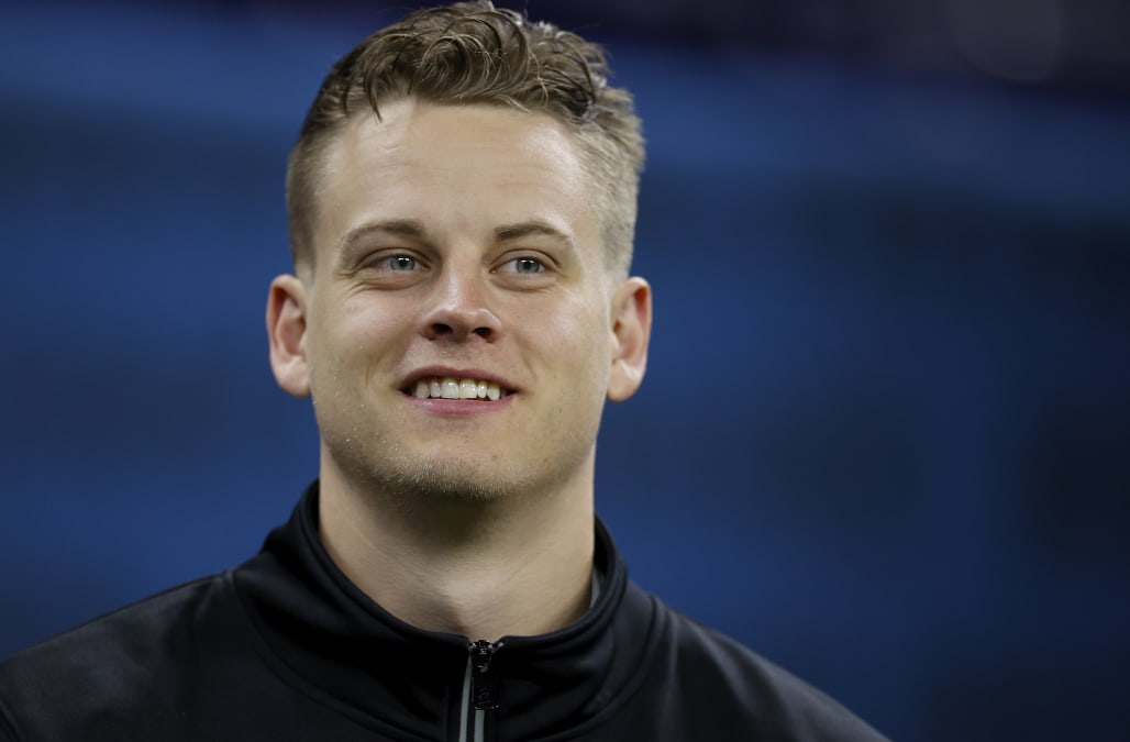 Joe Burrow's draft day includes Pledge of Allegiance in mom's class and