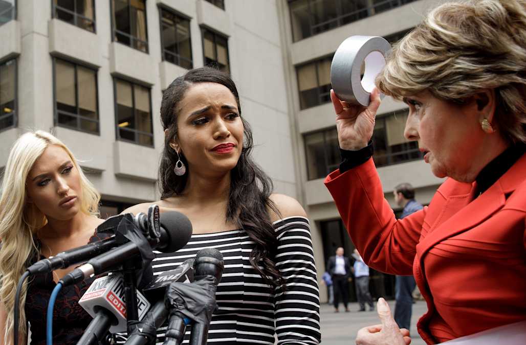 Former Houston Texan cheerleader claims coach duct-taped her