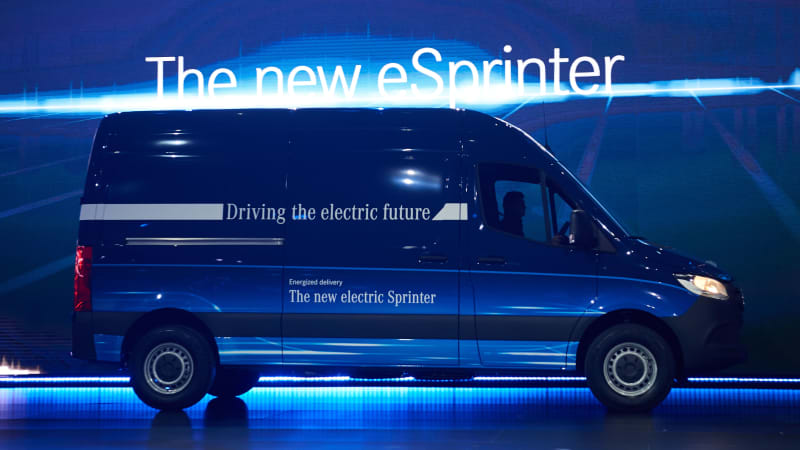 Amazon orders 1,800 Mercedes-Benz electric vans for European deliveries