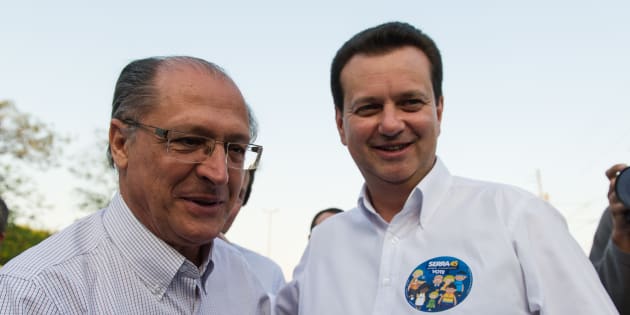 Resultado de imagem para alckmin e kassab