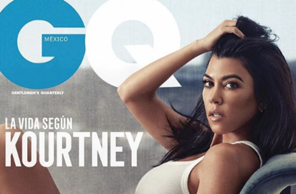 Kourtney Kardashian Poses Nude For Gq Mexico In Sexy New Cover Shoot