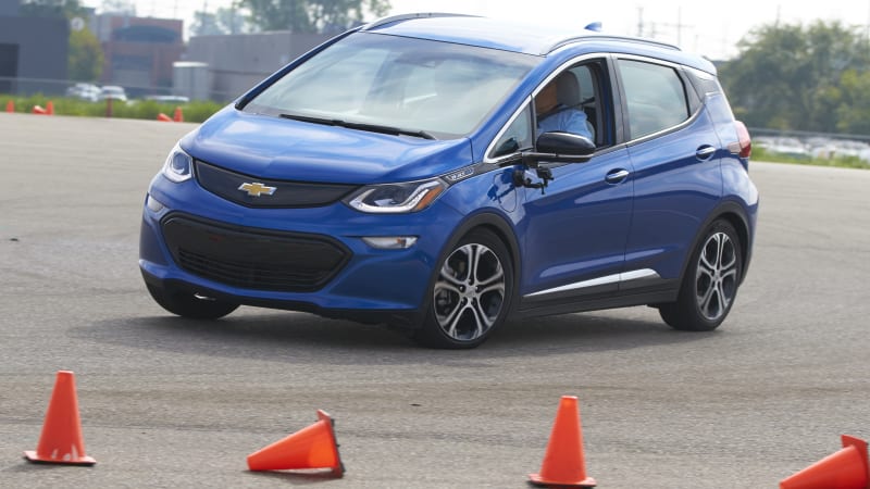 photo of 2017 Chevy Bolt EV vs. VW GTI Quick Spin | Cones of silence image