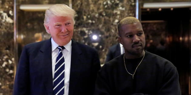 Donald Trump y Kanye West 