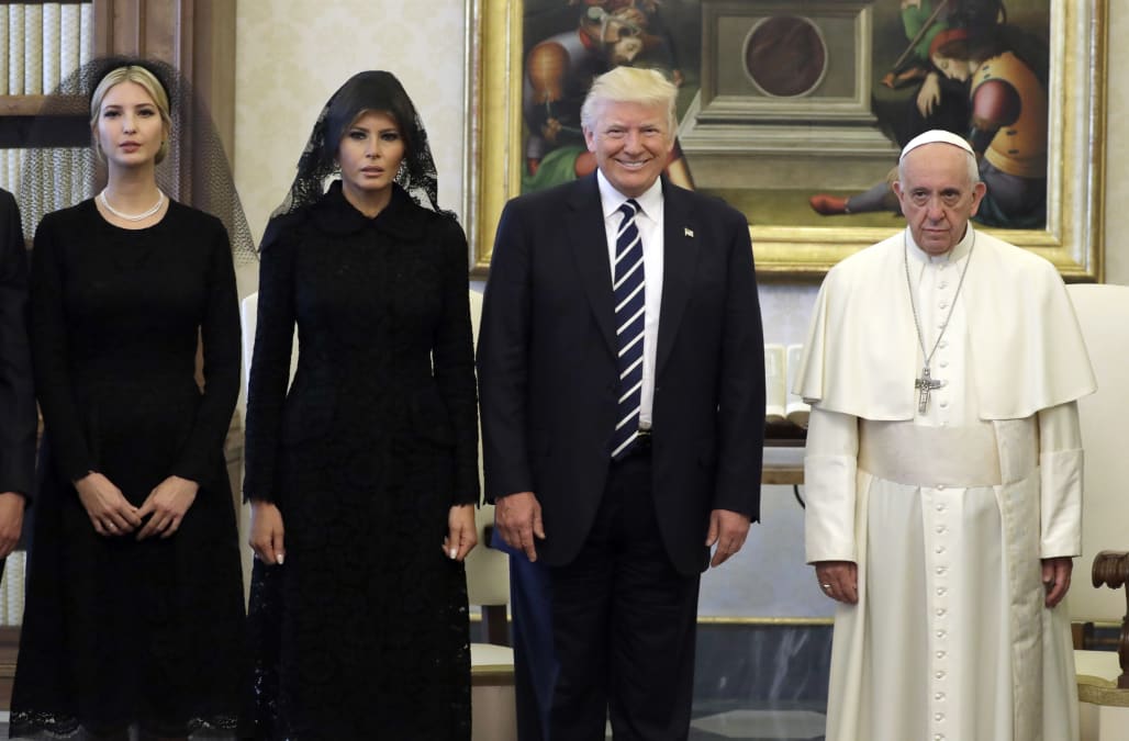 Image result for This photo of Donald Trump and Pope Francis is making the internet go wild