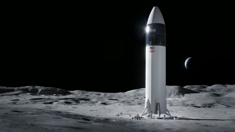 Blue Origin verklagt das FBI wegen des SpaceX-Mondlandevertrags mit der NASA