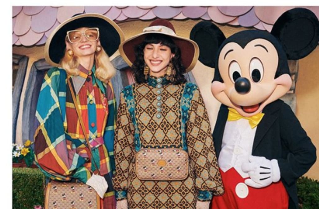 If Disney's Iconic Mascot Mickey Mouse Is Perfect for Gucci, He's Fabulous  As My Unlikely Fashion Accessory * Age of Grace