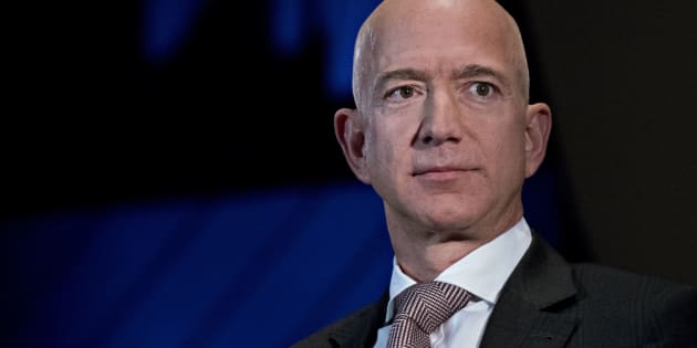 Les 26 plus riches ont autant d'argent que la moitiÃ© de l'humanitÃ© (Photo de Jeff Bezos, prise le 13 septembre 2018). 