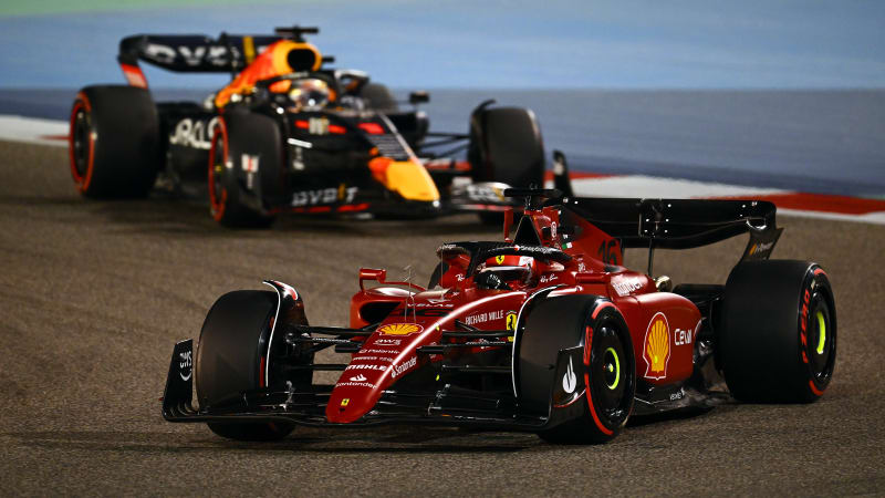 Charles Leclerc wins F1 Bahrain GP as Verstappen retires