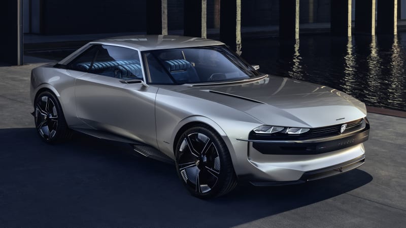photo of Peugeot E-Legend concept is an electric take on a classic coupe image
