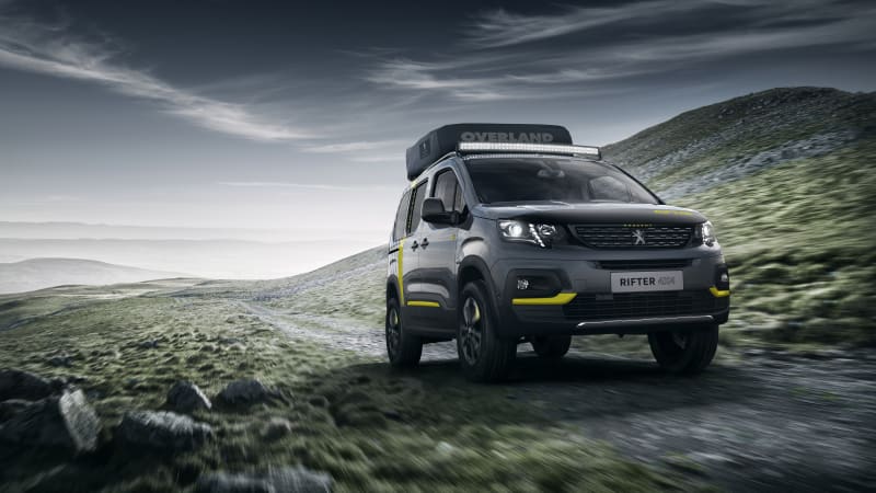 2024 Peugeot E-Rifter Is A Stylish Electric Minivan That Wants To Look Like  An SUV