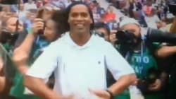 Ronaldinho et sa conga en invités surprises de la cérémonie de clôture du