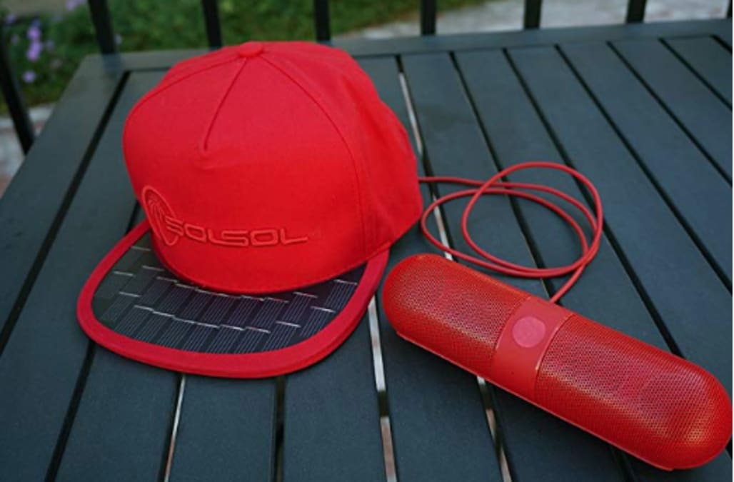 World's first solar hat can charge your smartphone - but would you