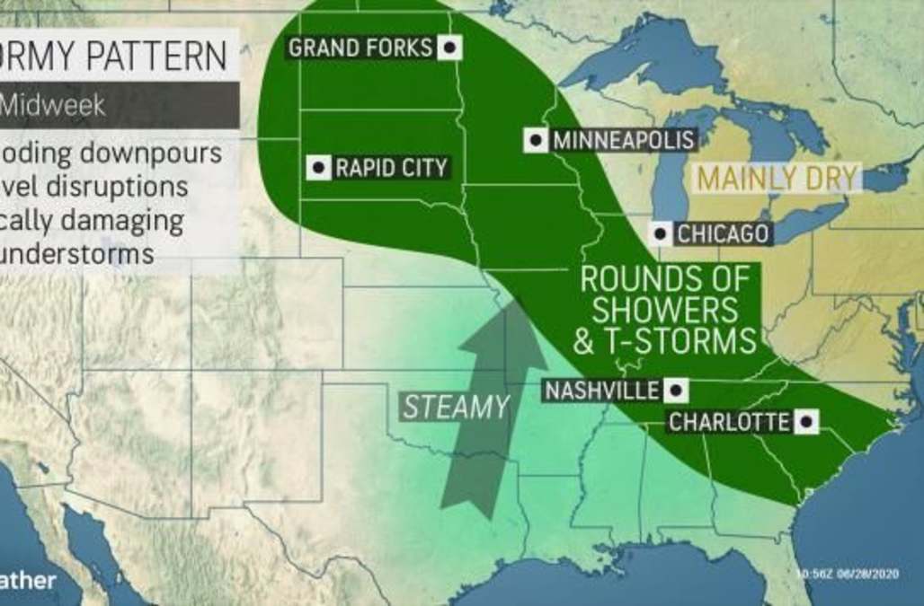 Storms to carry severe weather, flood risks across large swath of U.S ...