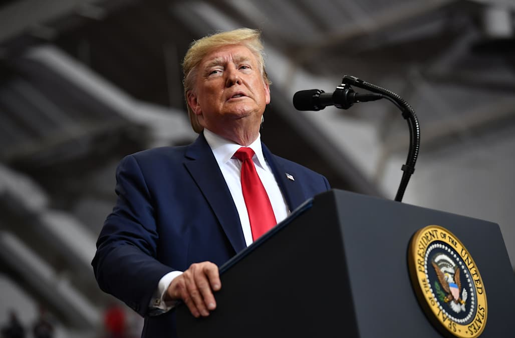 Image result for NY judge orders Trump to pay $2m over charitable foundation