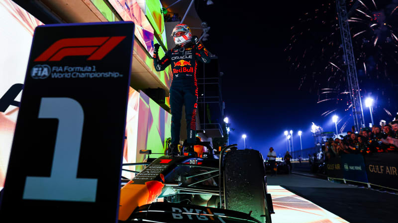 Max Verstappen wins in Bahrain as Red Bull takes 1-2