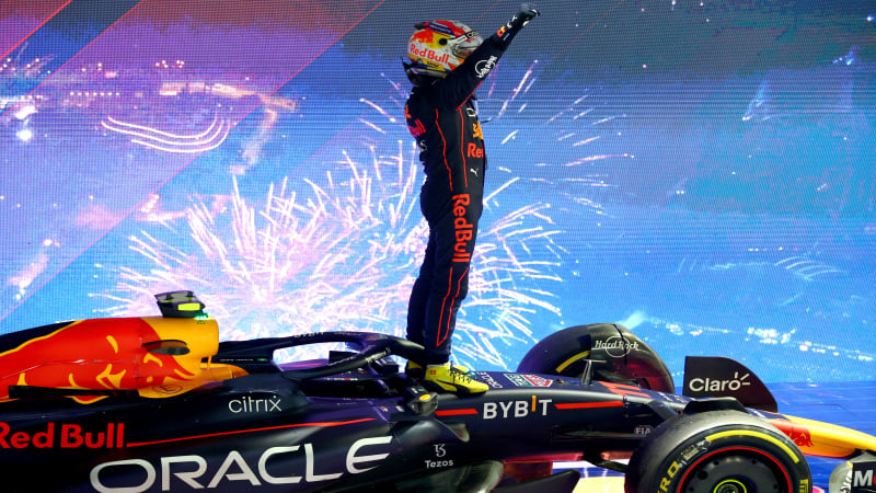 Sergio Perez wins chaotic Singapore F1 Grand Prix