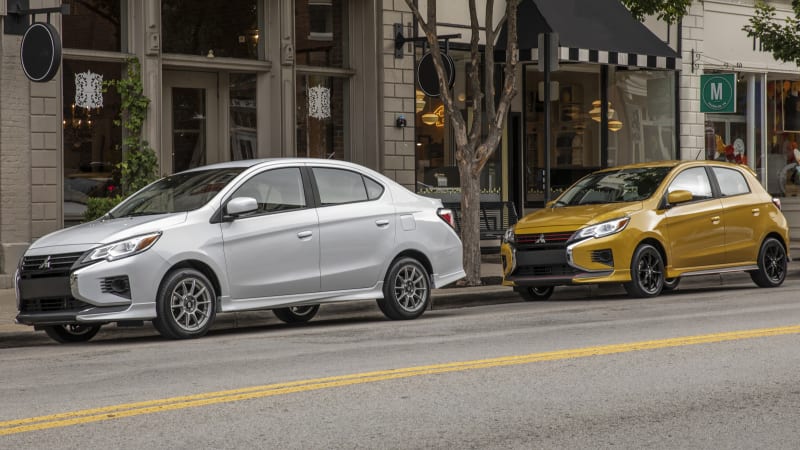 2021 Mitsubishi Mirage and Mirage G4 updated with fresh faces, more tech