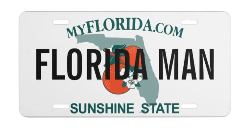 Florida Man’s rejected vanity plates are exactly what you’d expect