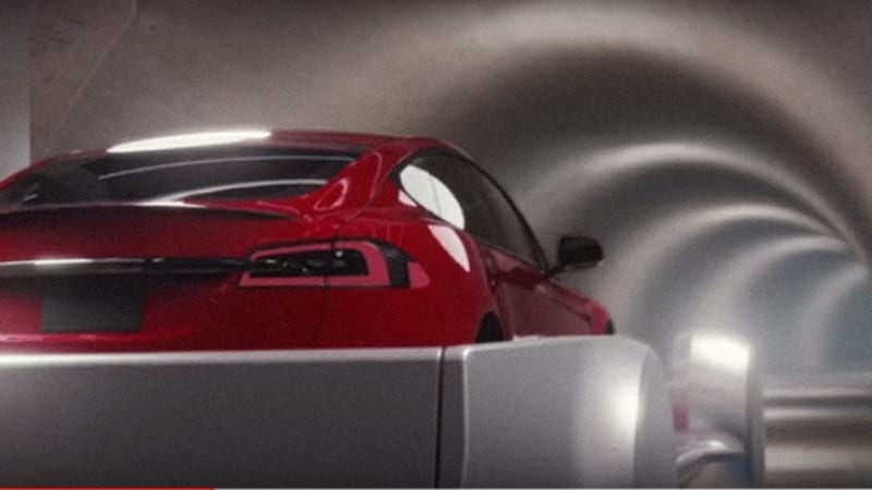 photo of Elon Musk: Boring Company 'Godot' digger cuts first LA tunnel segment image