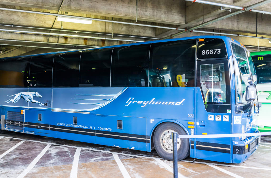 A Video From A Greyhound Bus Shows Passengers Taking Matters