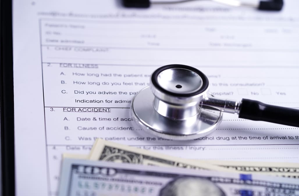 Finance taxes? my I expenses - medical claim Can AOL on