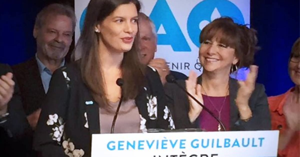 La Caq Officialise La Candidature De Geneviève Guilbault Dans Louis Hébert