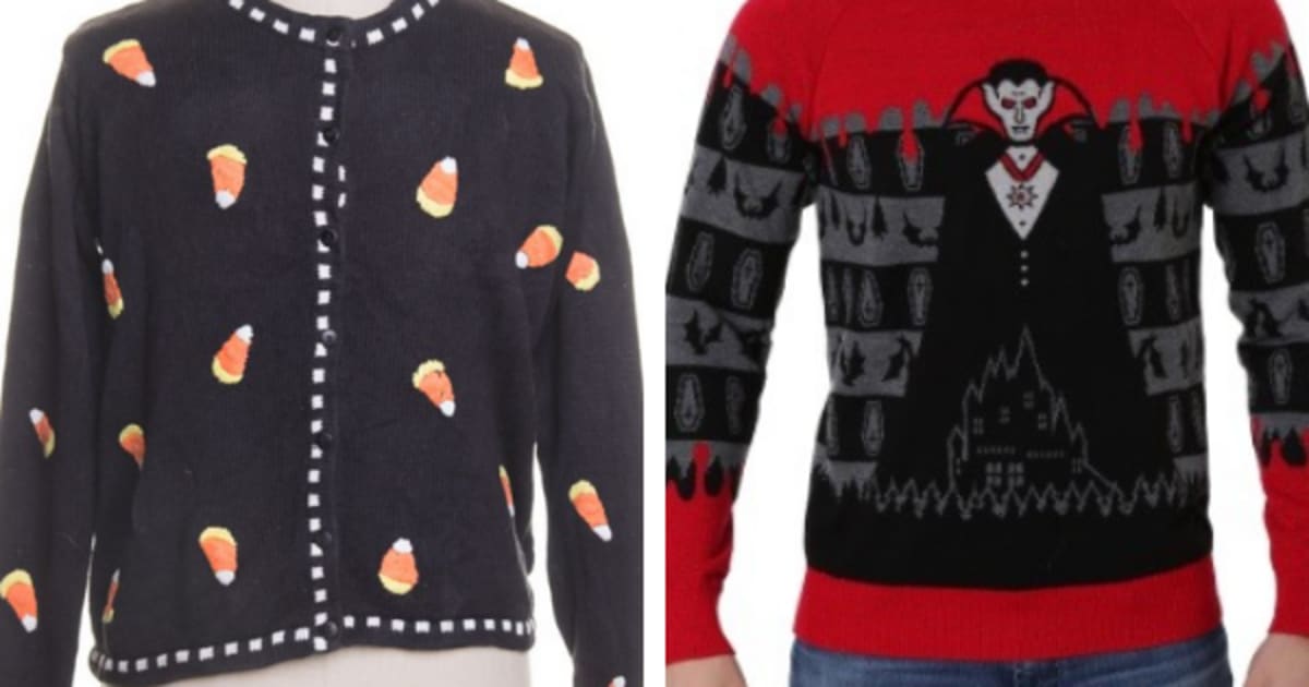 Ugly Halloween Sweaters Are The Latest Hideous Holiday Trend | HuffPost