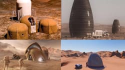 Voici à quoi pourraient ressembler les maisons sur Mars de la