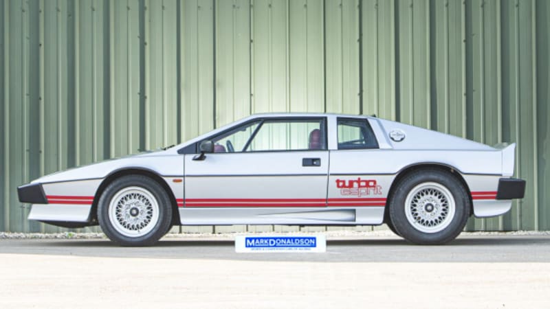 Now’s your chance to buy Lotus founder Colin Chapman’s 1981 Turbo Esprit